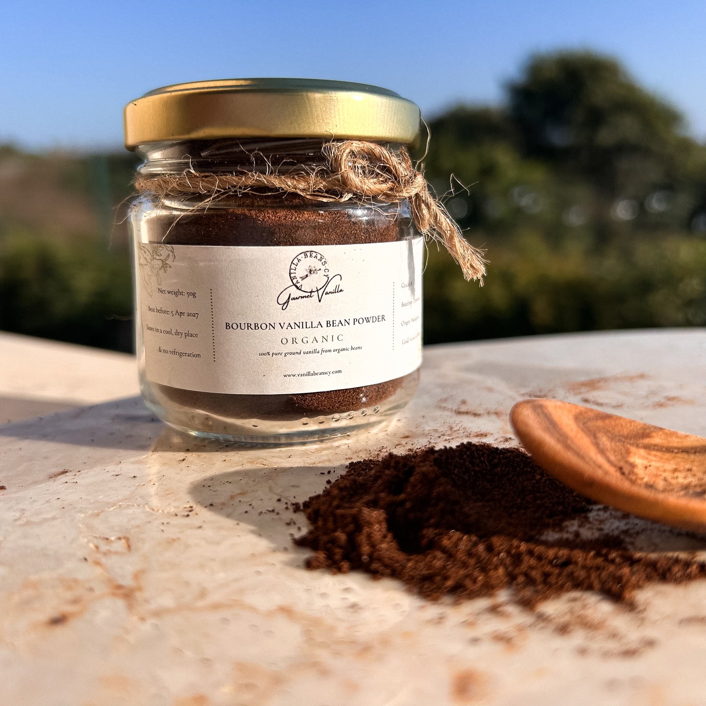 🌱 NEW! 100% Pure Organic Bourbon Vanilla Powder – Grade A Madagascar (50g)/XL