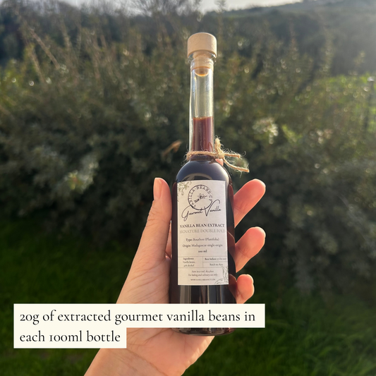 🍦 NEW! Signature Double Fold Madagascar Vanilla Extract (100ml)