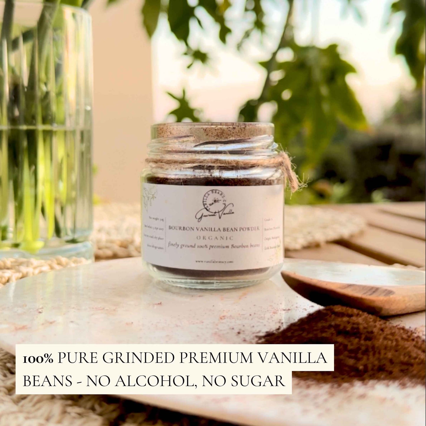 🌱 NEW! 100% Pure Organic Bourbon Vanilla Powder – Grade A Madagascar (50g)/XL
